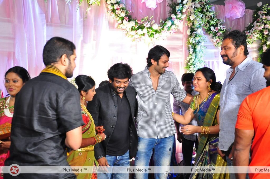 Prabhas - Puri Jagannadh daughter pavithra saree ceremony - Pictures | Picture 119159